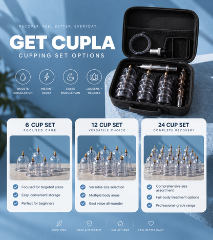 GetCupla Cupping Set